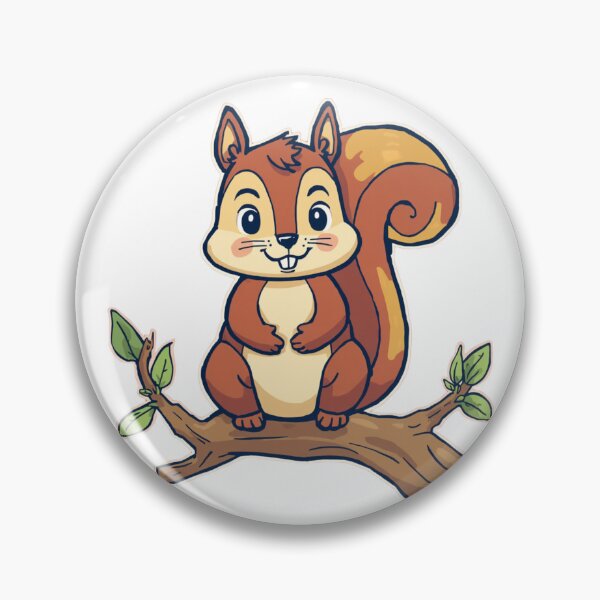 Item preview, Cute Squirrel Forest Nature Art designed and sold by aminomen.