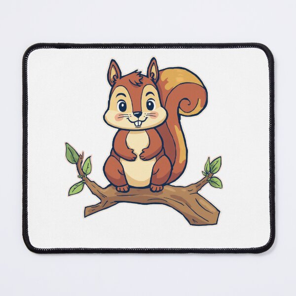 Item preview, Cute Squirrel Forest Nature Art designed and sold by aminomen.