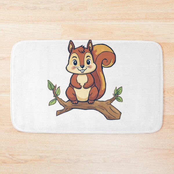 Item preview, Cute Squirrel Forest Nature Art designed and sold by aminomen.