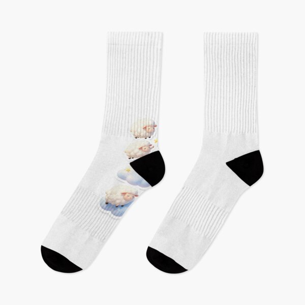 Item preview, Cute Kawaii Sheep and Clouds Collection designed and sold by Saeed73.