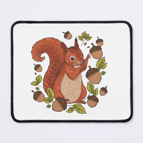 Item preview, Cute Squirrel Forest Nature Art designed and sold by aminomen.