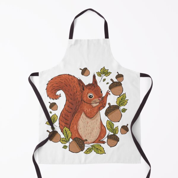 Item preview, Cute Squirrel Forest Nature Art designed and sold by aminomen.