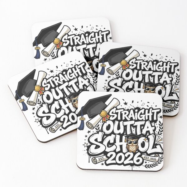 Item preview, Straight Outta School Graduation 2026 Design | Funny Senior SVG designed and sold by mimouna00.