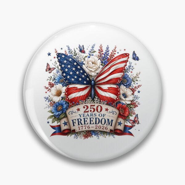 Item preview, 250 Years of Freedom Butterfly designed and sold by PetalGarden.