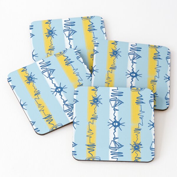 Item preview, Sailing Waterways blue designed and sold by LorlovesDesign.
