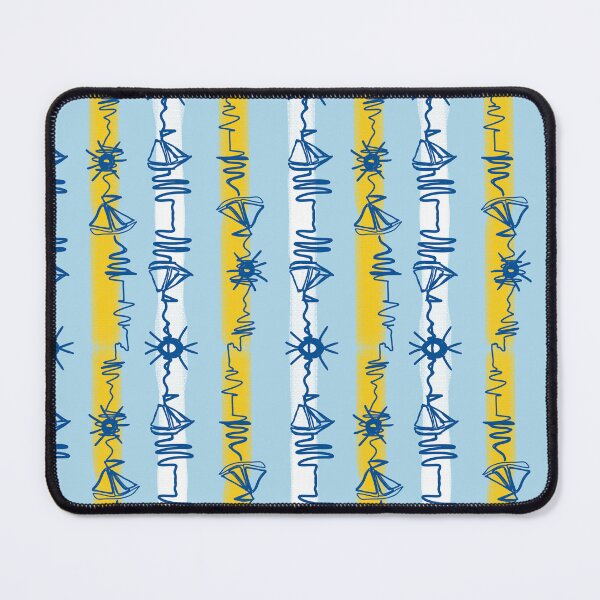 Item preview, Sailing Waterways blue designed and sold by LorlovesDesign.