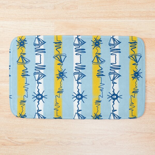 Item preview, Sailing Waterways blue designed and sold by LorlovesDesign.