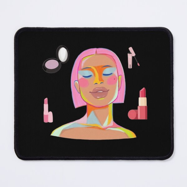 Item preview, Colorful Abstract Portrait | Makeup Art Vibes designed and sold by Rawafi Art Studio.