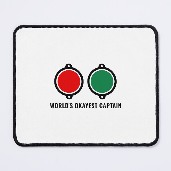 Item preview, World's Okayest Captain Maritime Lights designed and sold by AnnSign.