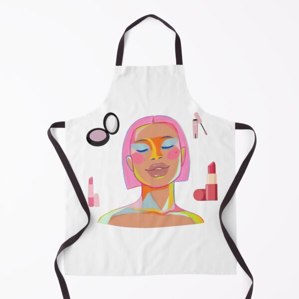 Item preview, Colorful Abstract Portrait | Makeup Art Vibes designed and sold by Rawafi Art Studio.