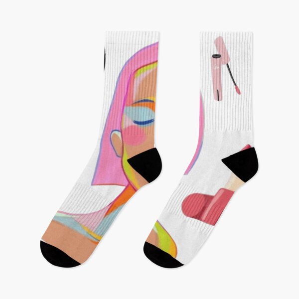 Item preview, Colorful Abstract Portrait | Makeup Art Vibes designed and sold by Rawafi Art Studio.