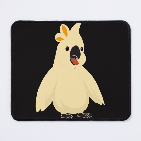 Item preview, Playful Cockatoo Pattern 08 – Humorous animal Design designed and sold by StefanStudioArt.