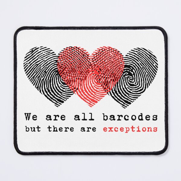 Item preview, We are all barcodes- But there are exceptions designed and sold by PascoalSimoes.