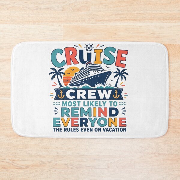 Item preview, Most Likely to Remind Everyone the Rules Even on Vacation – Funny Family Cruise Crew Matching – Teacher Rule Keeper  designed and sold by Winarrts.