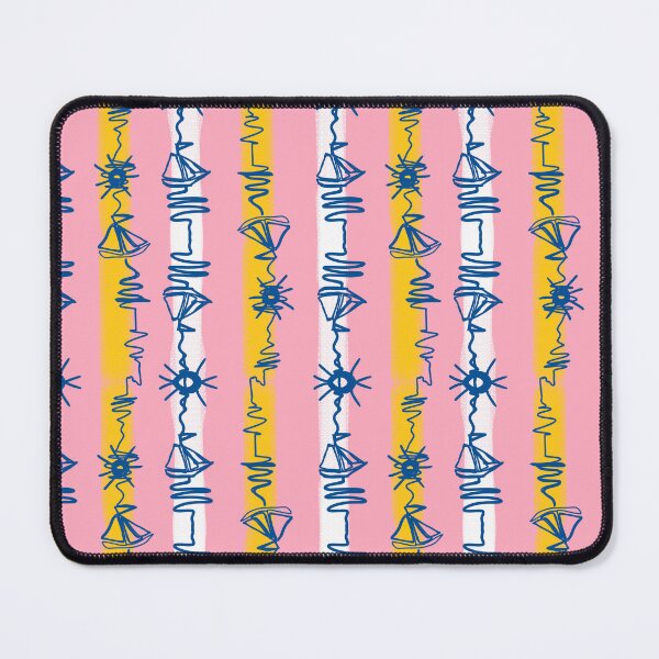 Item preview, Sailing Waterways pink designed and sold by LorlovesDesign.