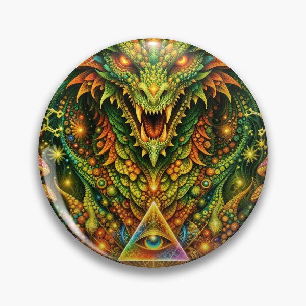 Item preview, Psychedelic Dragon designed and sold by Newstreams.