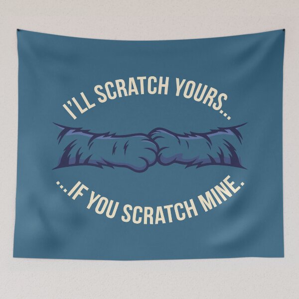 Item preview, I'll Scratch Yours designed and sold by Amir Faysal.