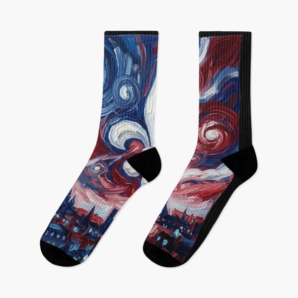 Item preview, Fleur De Lys Paris Bastille Day French Tricolor Van Gogh Eiffel Tower designed and sold by ProjectNoah.