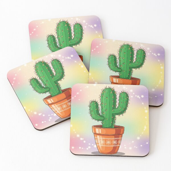 Item preview, Pastel Saguaro Cactus Glow designed and sold by PixorStudio.