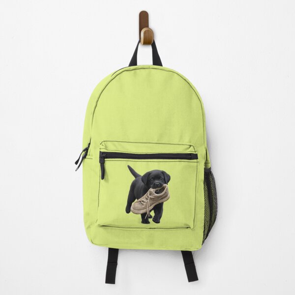 Item preview, Black Labrador Puppy Stole My Shoe designed and sold by HorseAndDogArt.