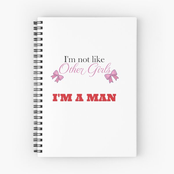 Item preview, I'm not like other girls, I'M A MAN designed and sold by AxelResinDesign.