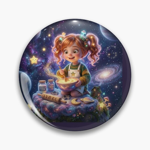 Item preview, The Stardust Baker - Magical Cosmic Kitchen. designed and sold by JoyNest = "The nest of joy".