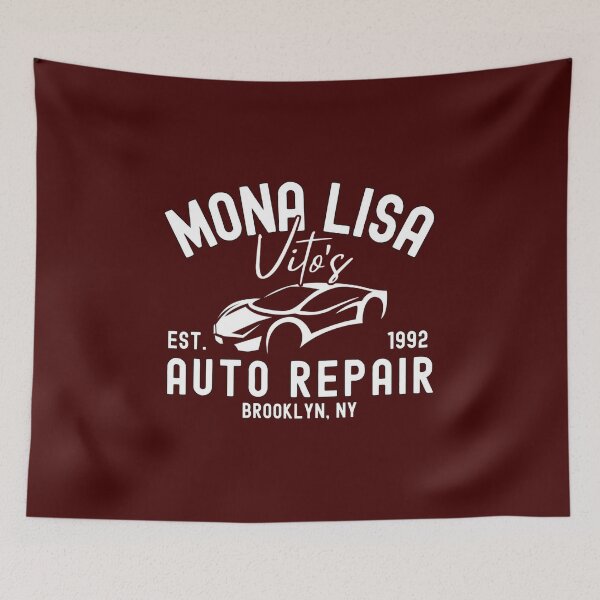 Item preview, Mona Lisa Vito’s Auto Repair designed and sold by RahniNM.