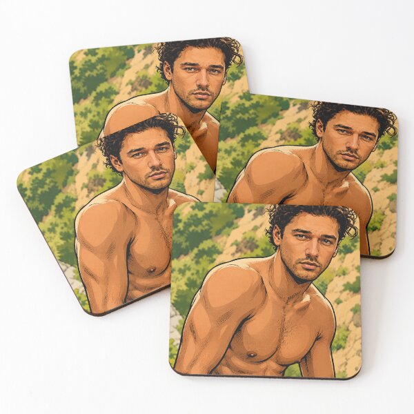 Item preview, Belmont Cameli (Garrett Graham) from the series Off Campus and his abs (fan art) designed and sold by PopCultureAndStuff.