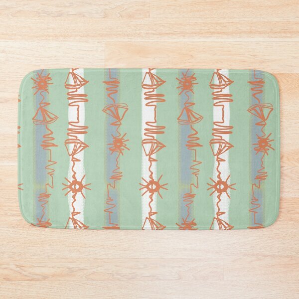 Item preview, Sailing Waterways green designed and sold by LorlovesDesign.