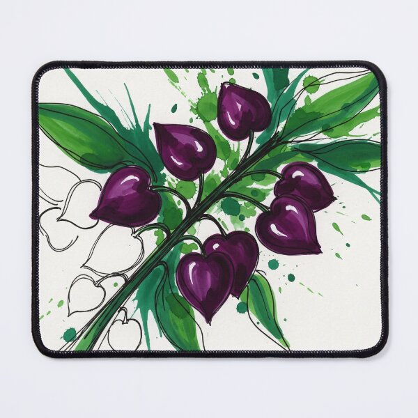 Item preview, Purple Physalis Botanical Study designed and sold by PixorStudio.