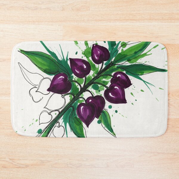 Item preview, Purple Physalis Botanical Study designed and sold by PixorStudio.