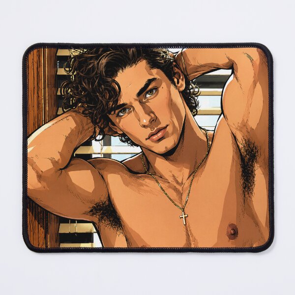 Item preview, Belmont Cameli (Garrett Graham) from the series Off Campus and his abs (fan art) designed and sold by PopCultureAndStuff.