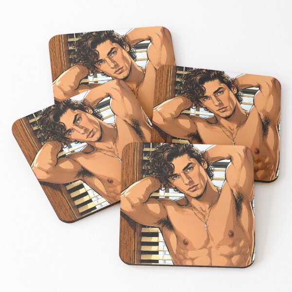 Item preview, Belmont Cameli (Garrett Graham) from the series Off Campus and his abs (fan art) designed and sold by PopCultureAndStuff.