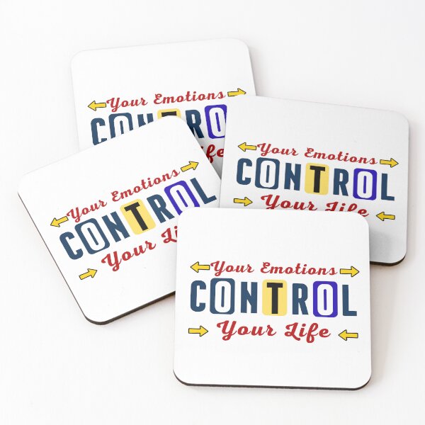 Item preview, Control Your Emotions Control Your Life Motivational Quote T-Shirt | Self Discipline Mindset Typography Design designed and sold by DrimitStore.