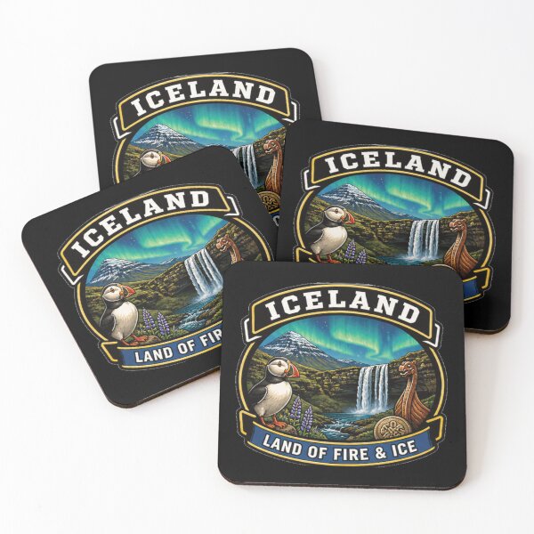 Item preview, Iceland – Land of Fire and Ice designed and sold by GnuArt.