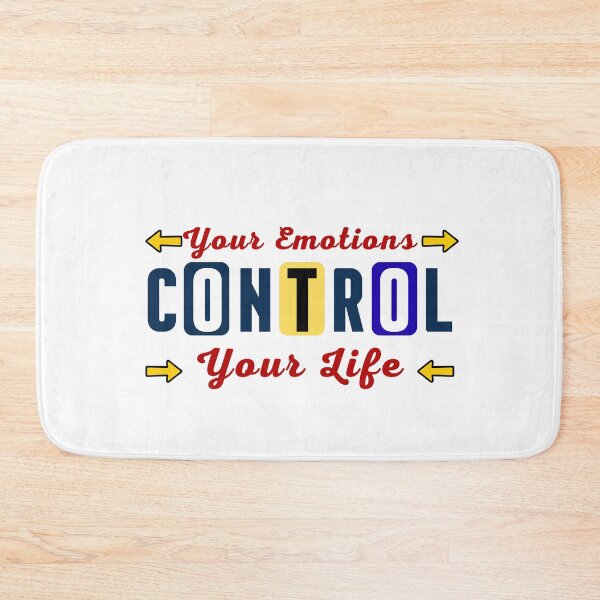 Item preview, Control Your Emotions Control Your Life Motivational Quote T-Shirt | Self Discipline Mindset Typography Design designed and sold by DrimitStore.