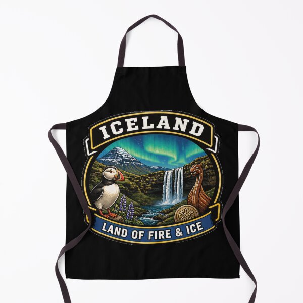 Item preview, Iceland – Land of Fire and Ice designed and sold by GnuArt.