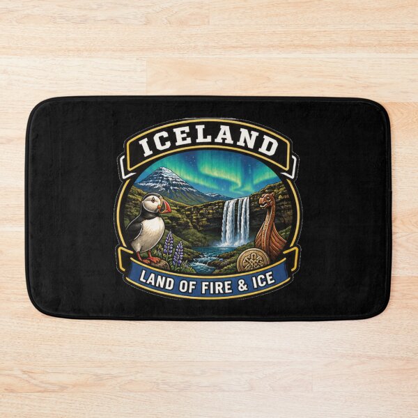 Item preview, Iceland – Land of Fire and Ice designed and sold by GnuArt.