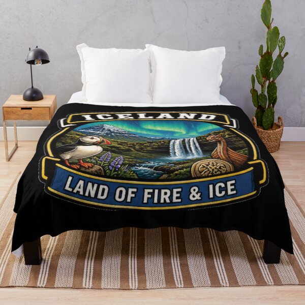 Item preview, Iceland – Land of Fire and Ice designed and sold by GnuArt.