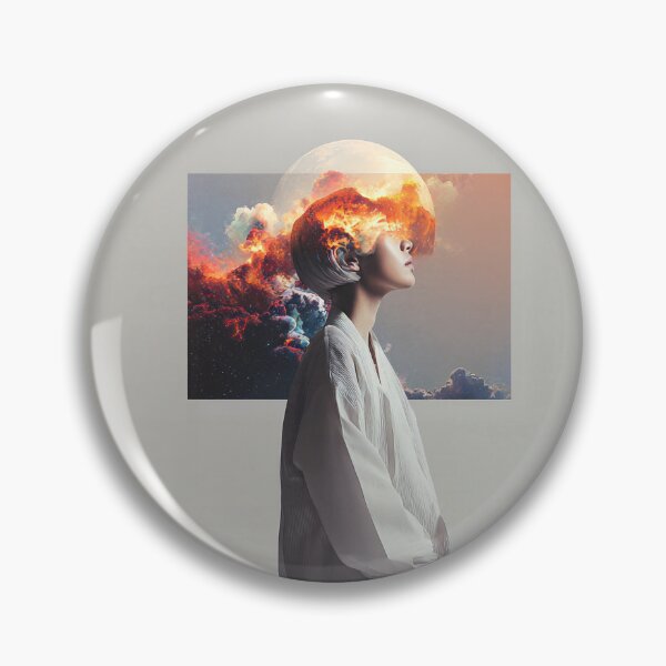 Item preview, Surreal Cosmic Portrait designed and sold by Vivien la Muse.