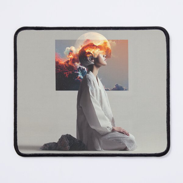 Item preview, Surreal Cosmic Portrait designed and sold by Vivien la Muse.