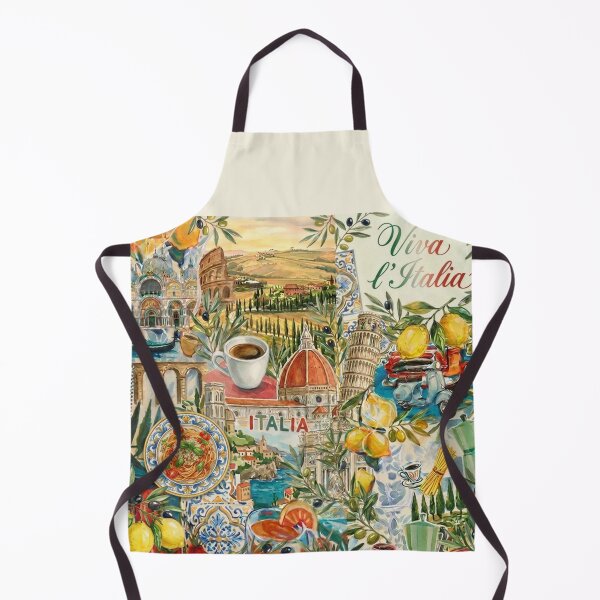 Item preview, Italian collage, favorite places. designed and sold by Knock on my door.