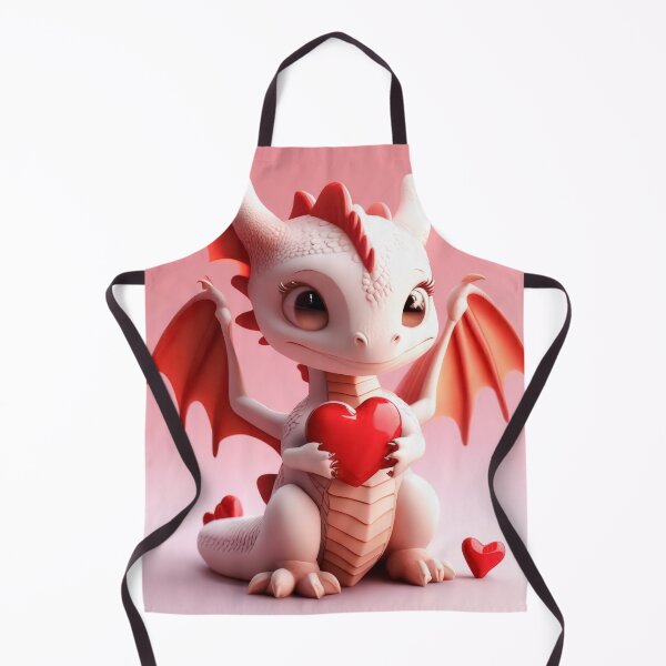 Item preview, Cute Baby Dragon Holding a Heart designed and sold by Cerafus.