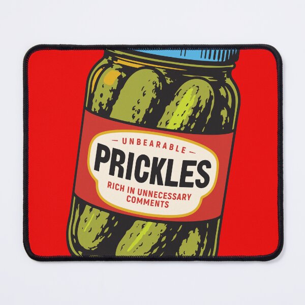 Item preview, Pop Art Pickle Jar Illustration. Unbearable Prickles designed and sold by BorysMano.