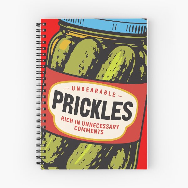 Item preview, Pop Art Pickle Jar Illustration. Unbearable Prickles designed and sold by BorysMano.