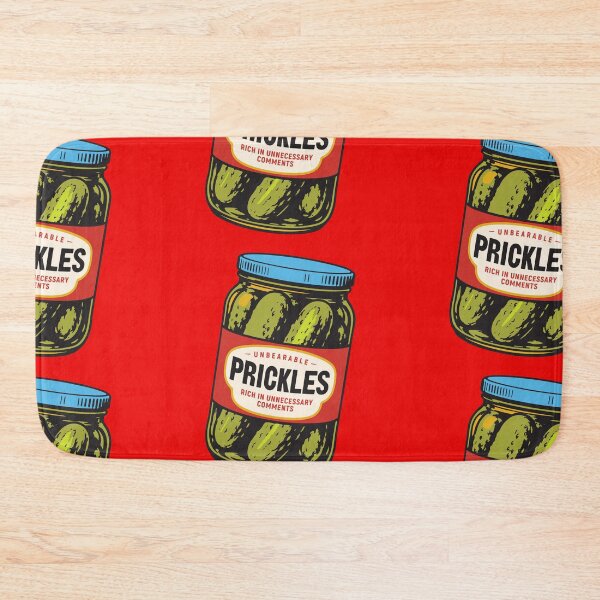 Item preview, Pop Art Pickle Jar Illustration. Unbearable Prickles designed and sold by BorysMano.