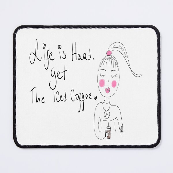 Item preview, ice coffee love designed and sold by Kasia1987t.