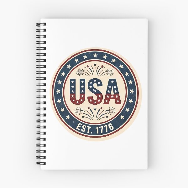 Item preview, 90s retro 4th of July sticker set vintage Independence Day clipart with cute kitsch pop art illustrations for American patriotic holiday celebration digital scrapbooking designed and sold by littleluckystuf.