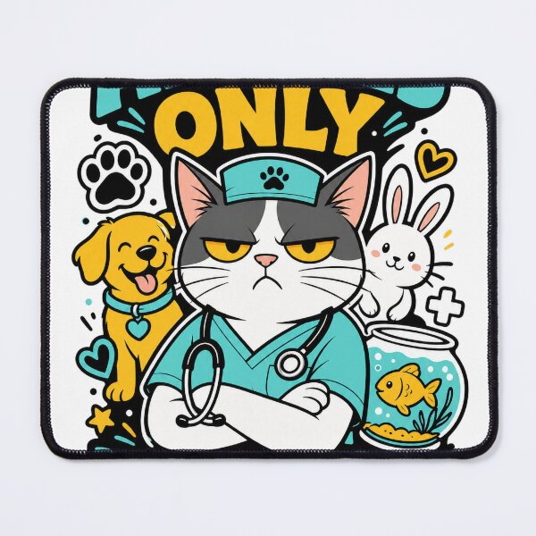Item preview, Vet Tech Funny Animals Only People Hard Pass designed and sold by VisualArtsOasis.