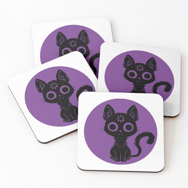 Item preview, Cat Loading Purple designed and sold by Retratosanime.